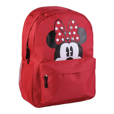 School Bag Minnie Mouse Red (30 x 41 x 14 cm)-0